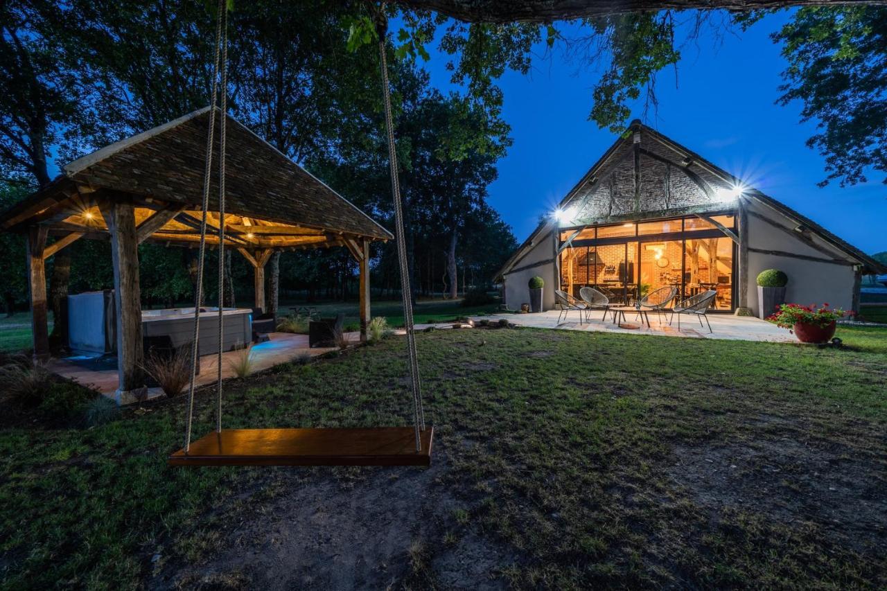 La Grange De Leonie, Chambres D'Hotes Avec Piscine Et Spa Mery-sur-Cher Екстер'єр фото