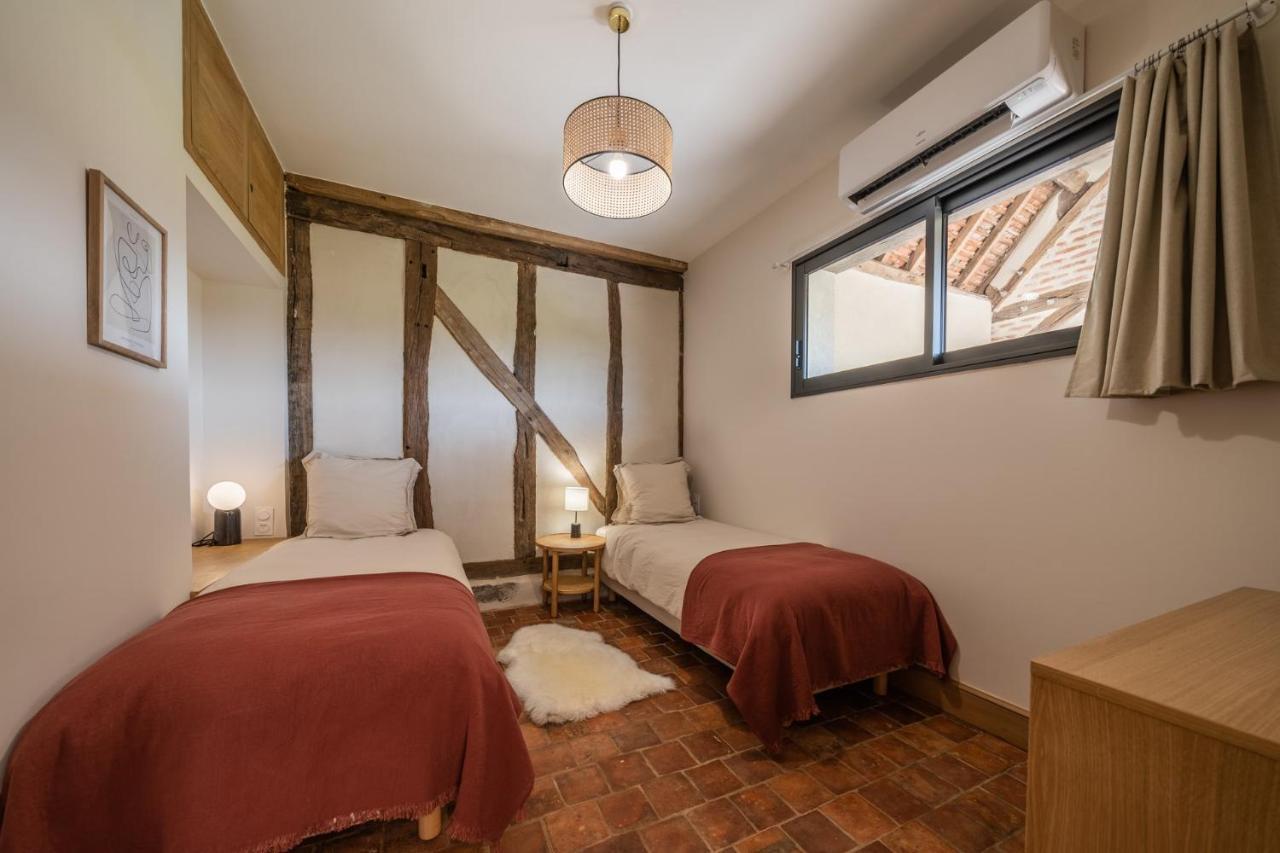 La Grange De Leonie, Chambres D'Hotes Avec Piscine Et Spa Mery-sur-Cher Екстер'єр фото